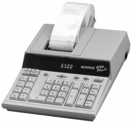 Monroe calculator photo