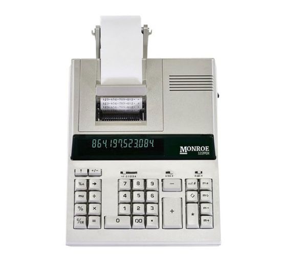 Monroe 122PDX Medium-Duty Calculator photo